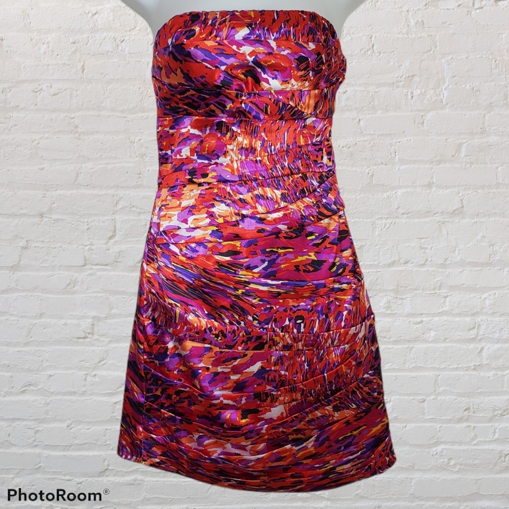 Strapless Mini Dress